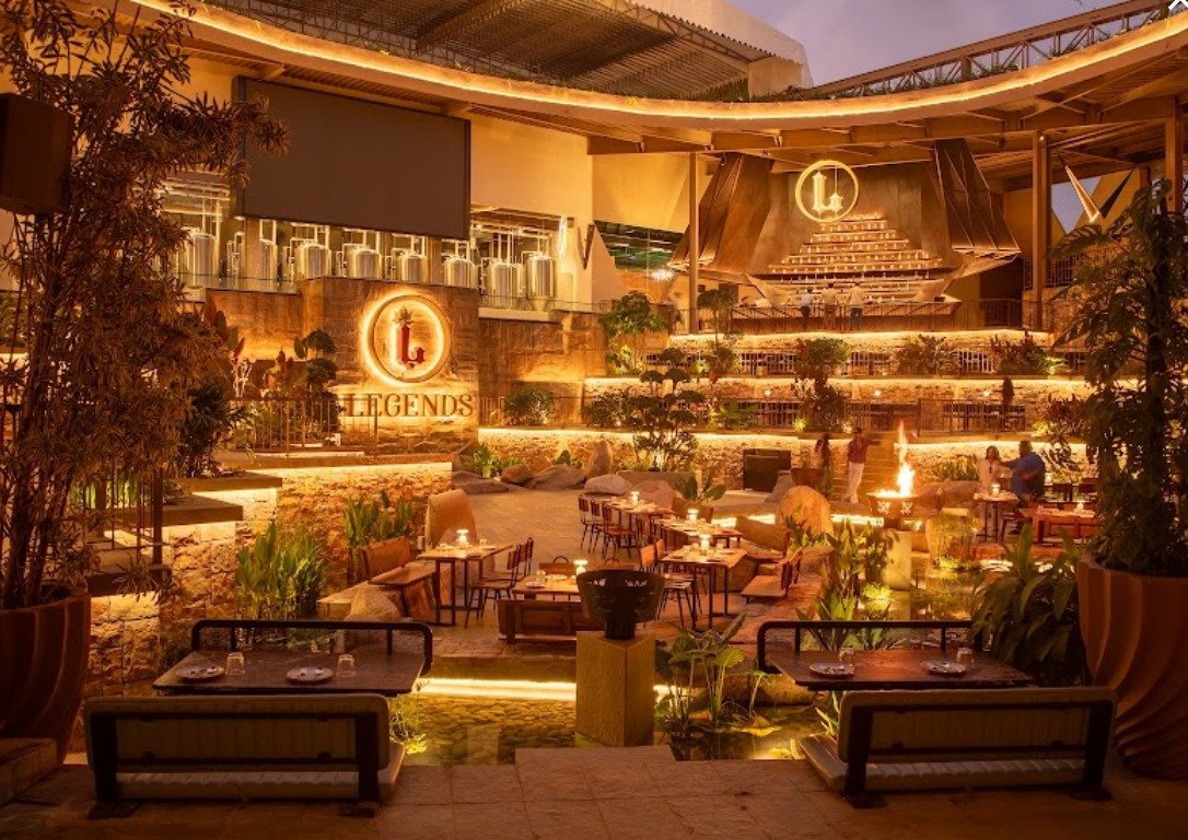 Legends Microbrewery — a premium site where VP Facility Management is deployed